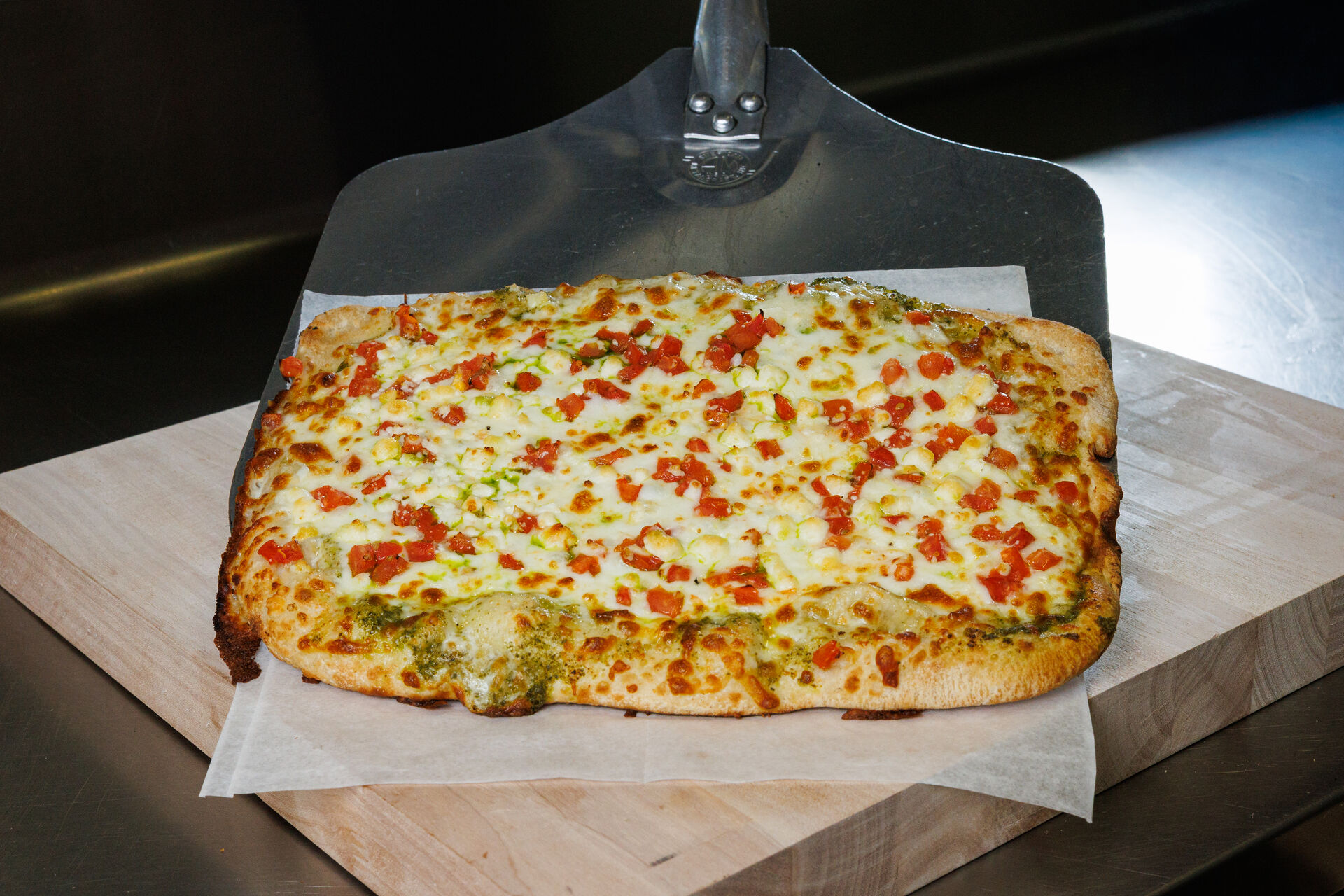 Tomato Pesto Bread fresh from the oven